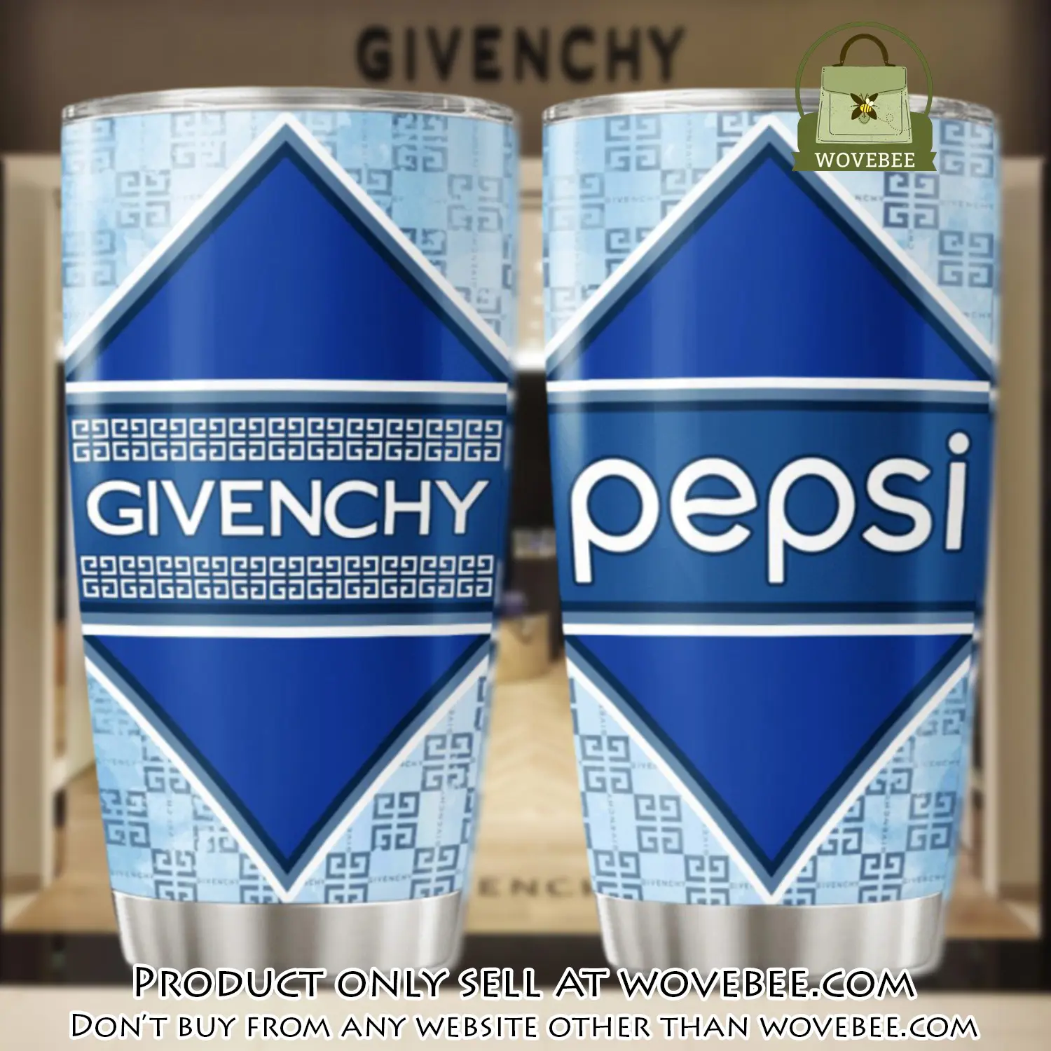 Givenchy pepsi stainless steel tumbler 20oz30oz wvb0515435